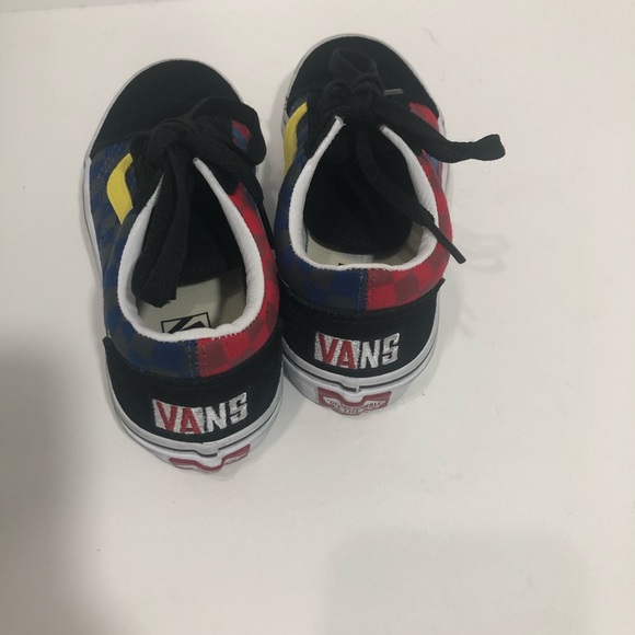 Vans Multicolor Sneakers. Kids. Sz 2 - Picture 3 of 5